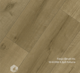Кварцевый ламинат SPC Fargo Бевел / Bevel 50-81996-9 Дуб Робуста