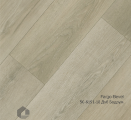 Кварцевый ламинат SPC Fargo Бевел / Bevel 50-6191-18 Дуб Бодрум