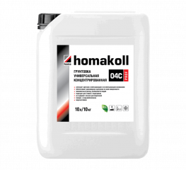 Грунтовка homakoll 04 С Prof концентрированная,  пленкообразующая 10л.